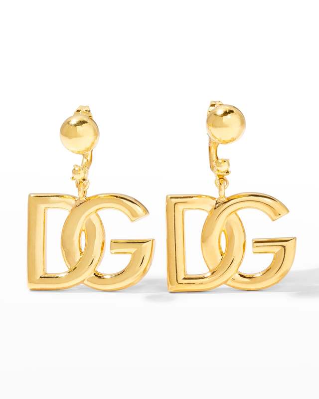 DG Logo Drop Earrings